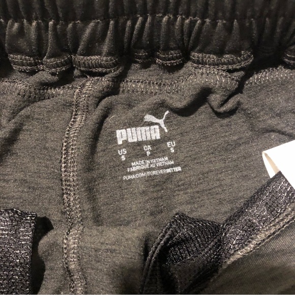 Puma Cloudspun Wide Leg Pants Charcoal Color Womens size Small - Picture 5 of 5